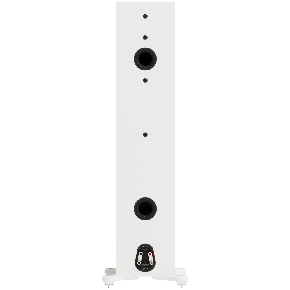 Monitor Audio Silver 500 8G 3-Way Floorstanding Speakers Pair Satin White White
