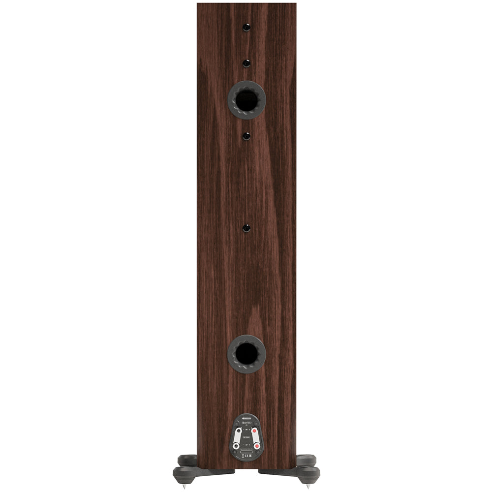 Monitor Audio Silver 500 8G 3-Way Floorstanding Speakers Pair Walnut Walnut