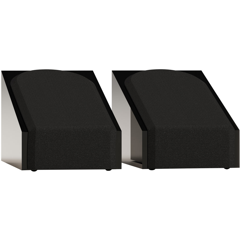 Monitor Audio Silver AMS 8G 2-Way Dolby Atmos Enabled Speakers Pair High Gloss Black Black