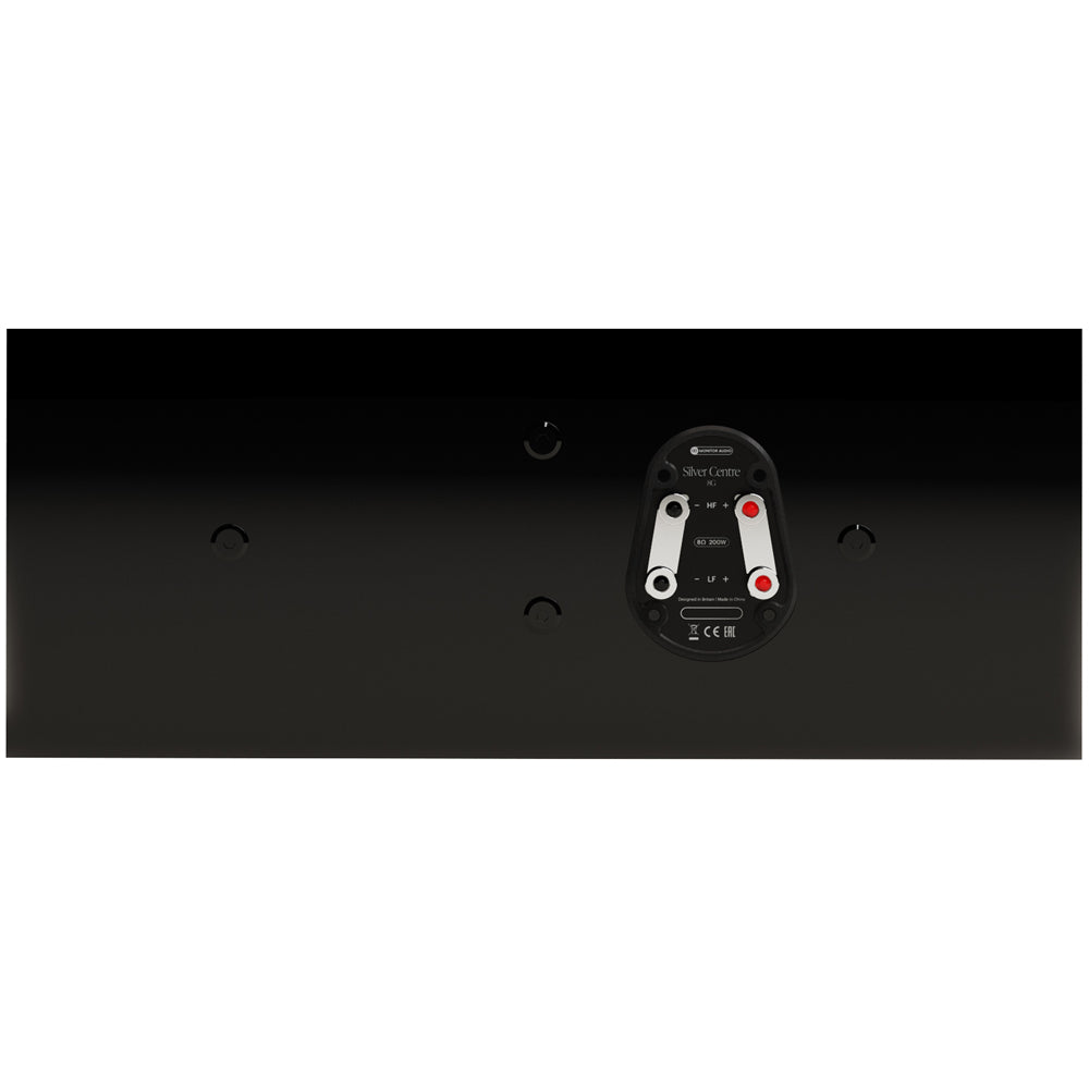 Monitor Audio Silver Centre 8G 3-Way Centre Speaker High Gloss Black