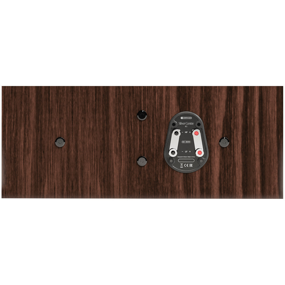 Monitor Audio Silver Centre 8G 3-Way Centre Speaker Walnut