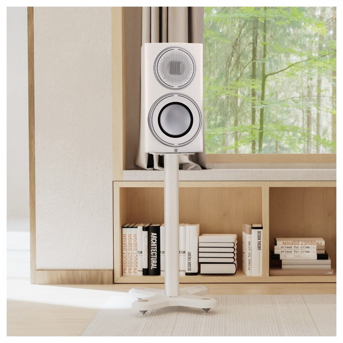 Monitor Audio ST-2 Universal Speaker Stands Pair White White