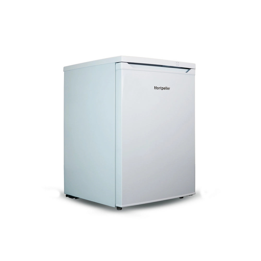 Montpellier MDAUCFZ60W Freestanding 60cm Under Counter Freezer White – E Rated White