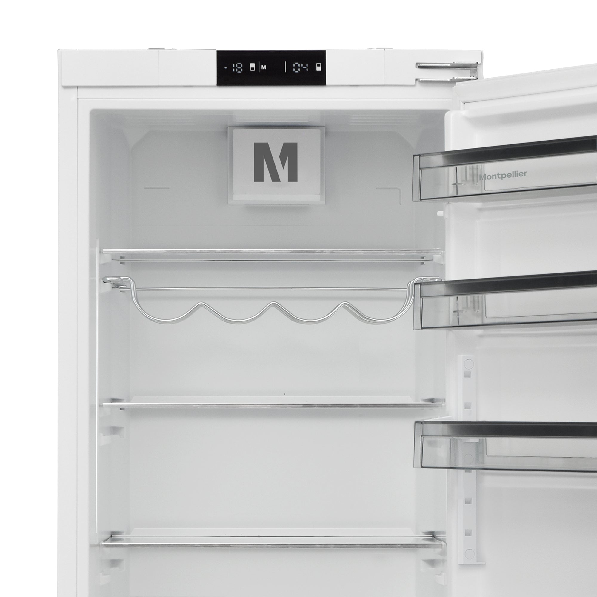 Montpellier MIFF730FF Integrated 70/30 Frost Free Fridge Freezer - Sliding Hinge