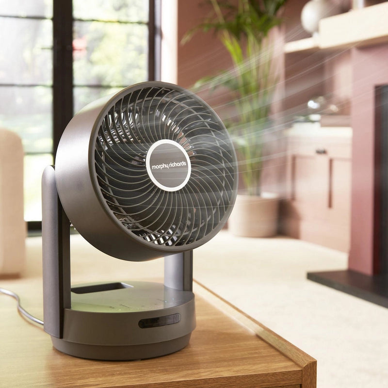 Morphy Richards 820002 Air Flex 6 Inch Circulating Desktop Fan with Remote Control Grey