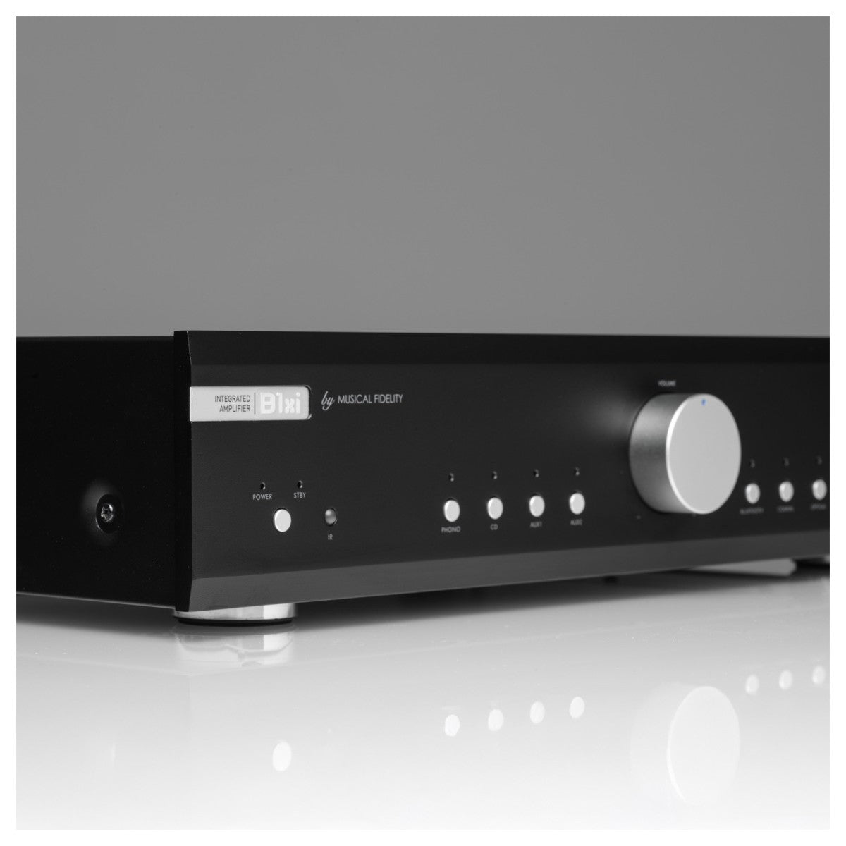 Musical Fidelity B1xi Integrated Amplifier with Acoustic Energy AE300 MK2 Bookshelf Speakers - Black