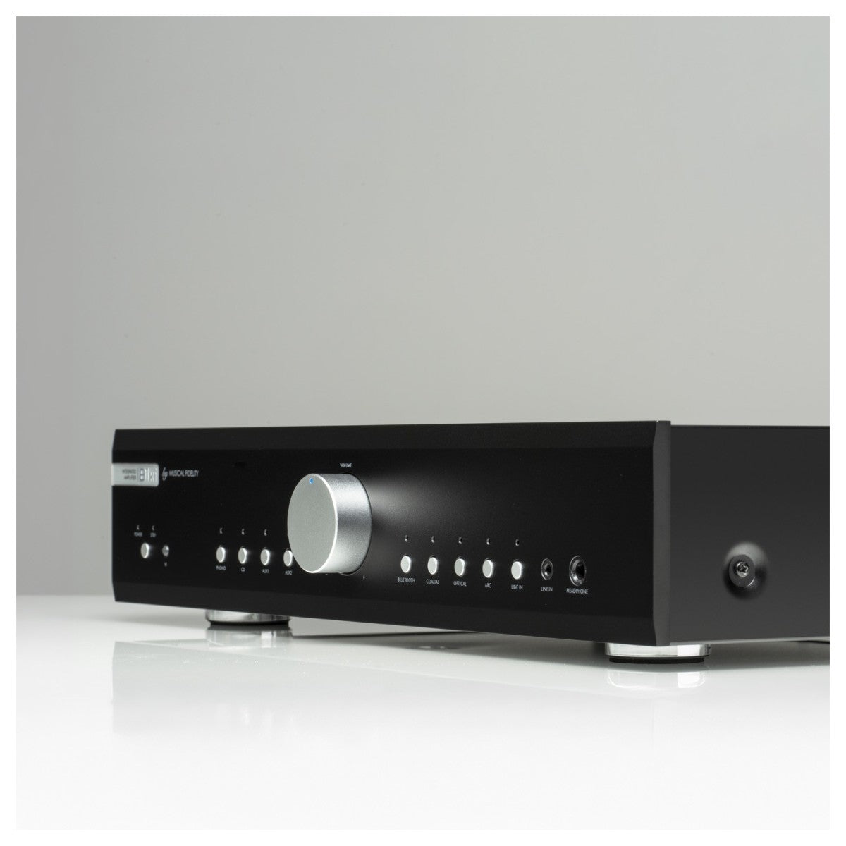 Musical Fidelity B1xi Integrated Amplifier with Acoustic Energy AE300 MK2 Bookshelf Speakers - Black