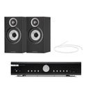 Musical Fidelity B1xi Integrated Amplifier with Bowers & Wilkins 607 S3 Bookshelf Speakers Pair Black