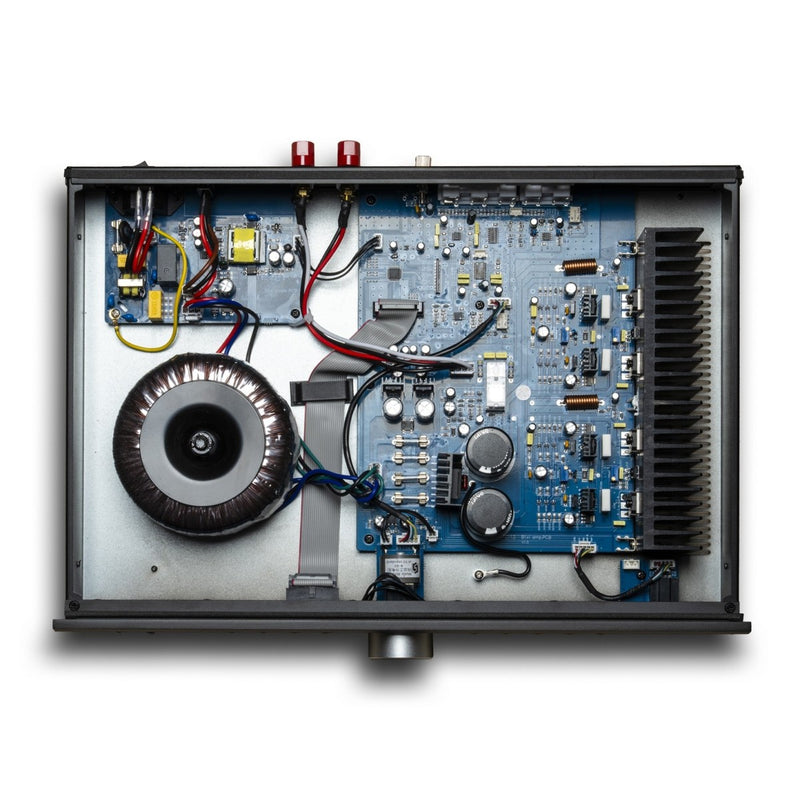 Musical Fidelity B1xi Integrated Amplifier with Klipsch R-800F Floorstanding Speakers Pair Black HiFi Package