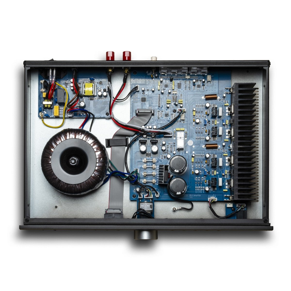 Musical Fidelity B1xi Integrated Amplifier with Monitor Audio Bronze 300 7G Floorstanding Speakers Pair Black