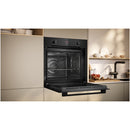NEFF B1DCC0AK3B N30 71L Built-In Electric Single Oven Black - A+ Rated