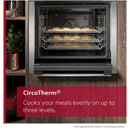 Neff B2CCJ7AK0B N30 60cm Built In Self Cleaning Electric single Oven Black