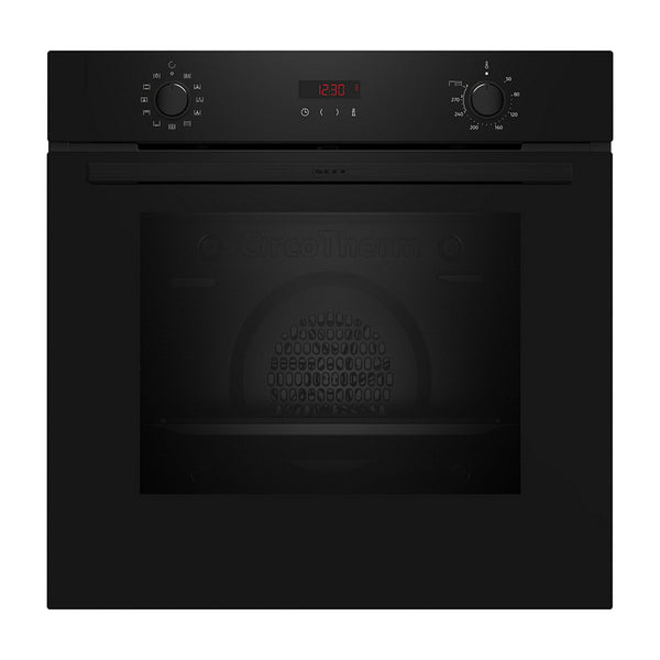Neff B2DCG7AK3B N30 Built In 60cm Electric Single Oven with Pyrolytic Cleaning Black