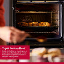 Neff B54CR31G0B N70 Slide and Hide Built-In Electric Single Oven Graphite Grey Graphite Grey