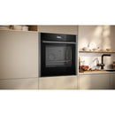 Neff B54CR31G0B N70 Slide and Hide Built-In Electric Single Oven Graphite Grey Graphite Grey