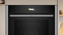 Neff B54CR31N0B N70 Slide and Hide Built-In Electric Single Oven Stainless Steel Stainless Steel
