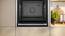Neff B54CR31N0B N70 Slide and Hide Built-In Electric Single Oven Stainless Steel Stainless Steel