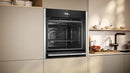 Neff B54CR71N0B N70 Slide and Hide Built-In Electric Single Oven Stainless Steel Stainless Steel