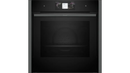 Neff B64FT53G0B N90 Slide and Hide Built-In Electric Single Oven Graphite