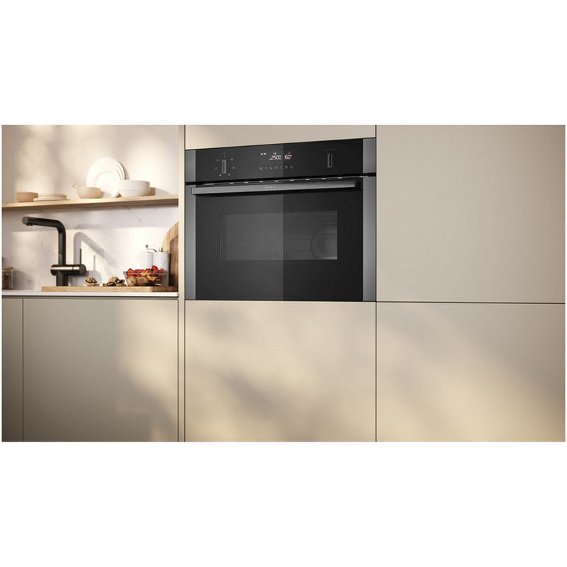 Neff C1AMG84G1B N50 44 Litres Built In Microwave Oven Graphite Grey