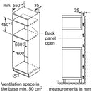 Neff C1AMG84N1B N50 44 Litres Built In Microwave Oven Stainless Steel