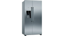 Neff N70 KA3923IE0G Frost Free Freestanding American Fridge Freezer Stainless Steel