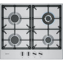 Neff T26CIH8N0 N70 Flame Select 60cm Stainless Steel Gas Hob