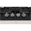 Neff T26NKP4S0 N50 60cm Tempered Black Glass Gas Hob