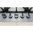 Neff T27CIQ8N0 N70 Flame Select 75cm Stinless Steel Gas Hob