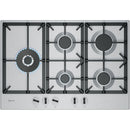 Neff T27CIS8N0 N70 Falme Slelect 75cm Stainless Steel Gas Hob