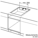 Neff T56FHS1L0KIT N70 60cm CombiZone Induction Hob with Pan Set Black