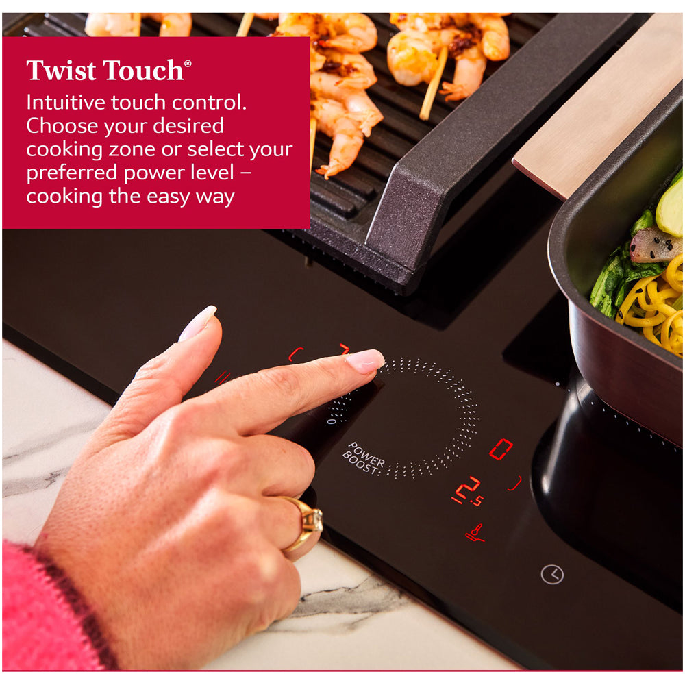 Neff T66FHX4L0 N70 60cm Flex Induction Hob with Twist Touch Control