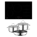 Neff T68FHV4L0KIT N70 80cm TwistTouch Induction Hob with Pan Set Black