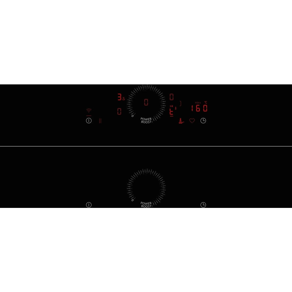 Neff T68FHV4L0KIT N70 80cm TwistTouch Induction Hob with Pan Set Black