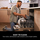 Ninja 6 in 1 Dual Zone Air Fryer 7.6L DZ300UK - Gun Metal Grey