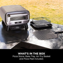 Ninja Artisan MO201UK Electric Outdoor Pizza Oven and Air Fryer - Grey