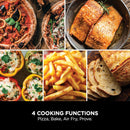 Ninja Artisan MO201UK Electric Outdoor Pizza Oven and Air Fryer - Grey