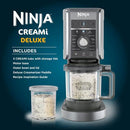 Ninja CREAMi Deluxe 10 in 1 Ice Cream and Frozen Drink Maker NC501UK