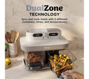 Ninja CRISPi DualZone 8-in-1 Function 7.6L Glass Air Fryer - Bone DD102UKIV2