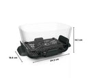 Ninja CRISPi DualZone 8-in-1 Function 7.6L Glass Air Fryer - Bone DD102UKIV2