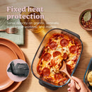 Ninja CRISPi DualZone 8-in-1 Function 7.6L Glass Air Fryer - Rose Quartz DD102UKPK1