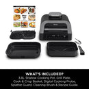 Ninja DG551UK 6-in-1 MAX Air Fryer & Grill Black & Stainless Steel