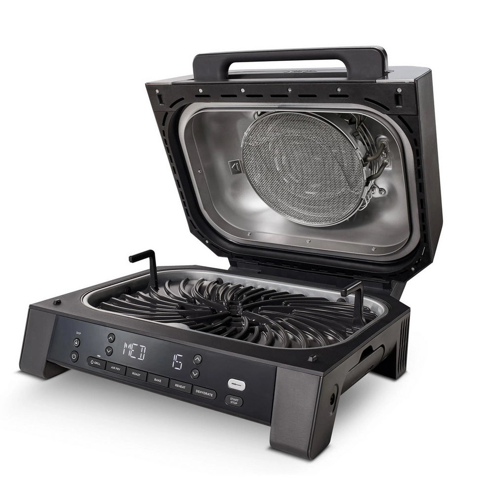 Ninja DG551UK 6-in-1 MAX Air Fryer & Grill Black & Stainless Steel