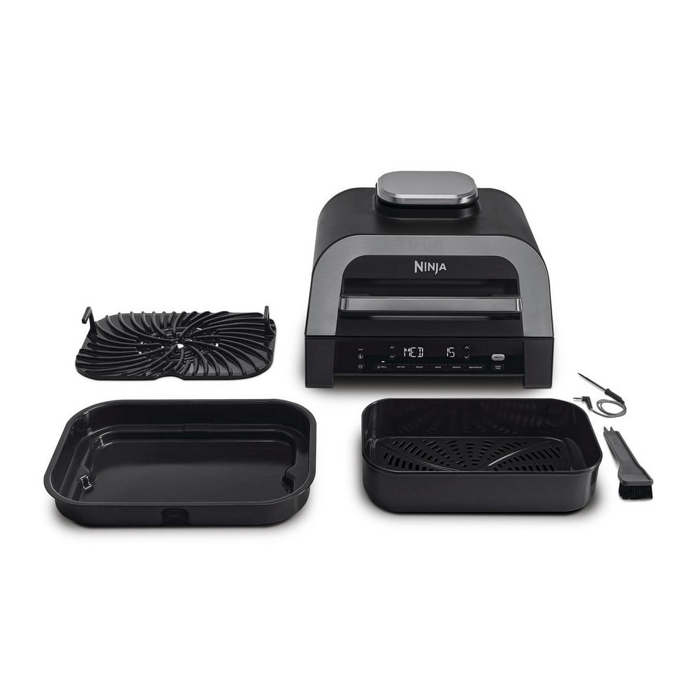 Ninja DG551UK 6-in-1 MAX Air Fryer & Grill Black & Stainless Steel