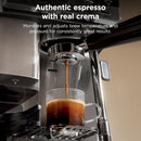Ninja ES301UK Luxe Café Mini 2-in-1 Espresso and Filter Coffee Machine with Built in Bean Grinder & Manual Milk Frother