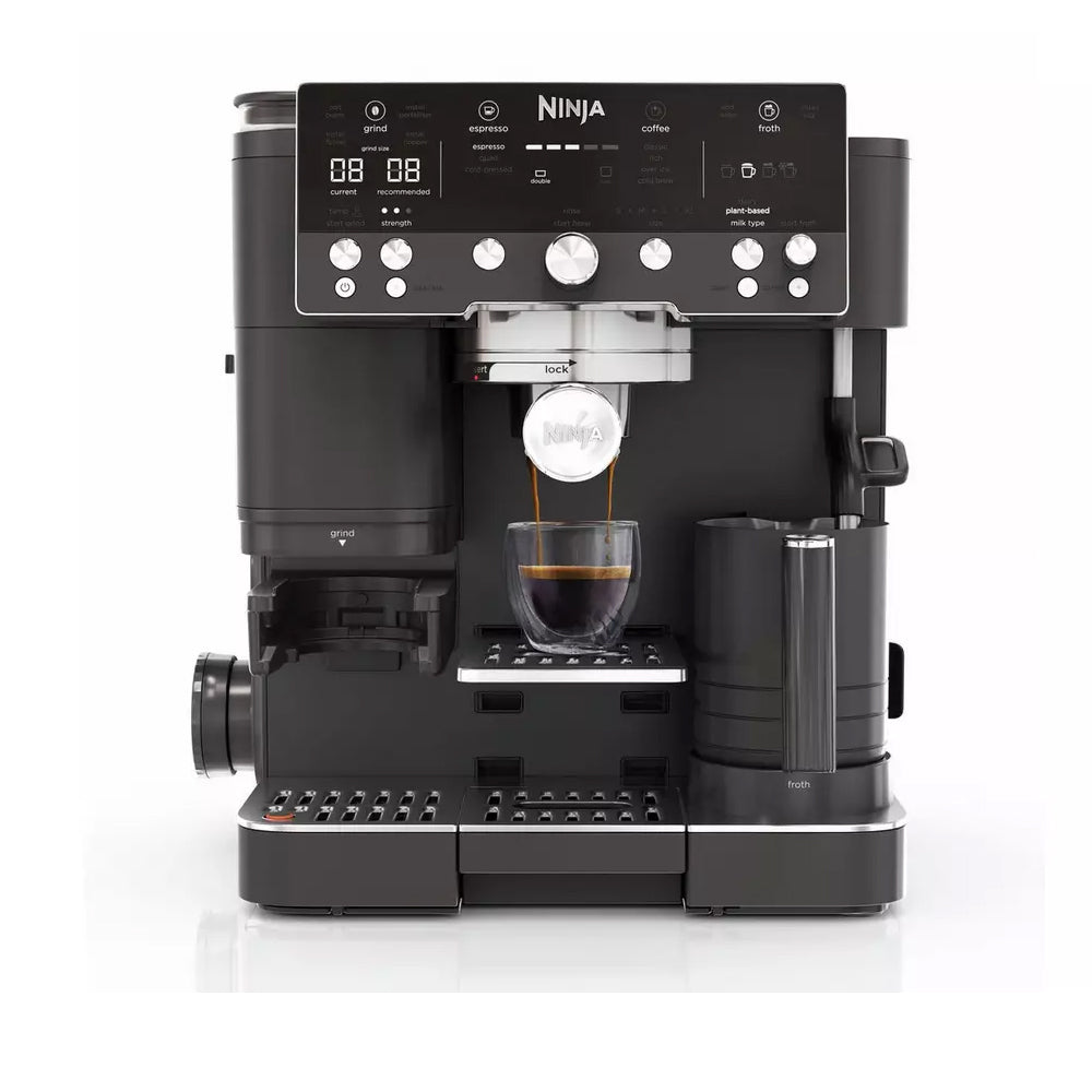 Ninja ES601UKBK Luxe Cafe Premier Espresso Coffee Machine - Black Black