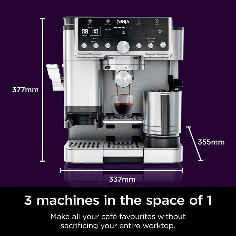 Ninja ES701UK Luxe Cafe Pro Series Espresso Coffee Machine Clearance