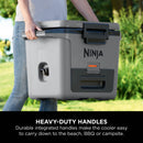 Ninja FB131UKGY FrostVault 30QT 28L Hard Cooler with Dry Zone Slate Grey Grey