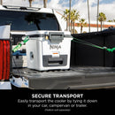 Ninja FB131UKWH FrostVault 30QT 28L Hard Cooler with Dry Zone Cloud White White