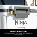 Ninja FB131UKWH FrostVault 30QT 28L Hard Cooler with Dry Zone Cloud White White